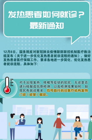 發(fā)熱患者如何就診？最新通知