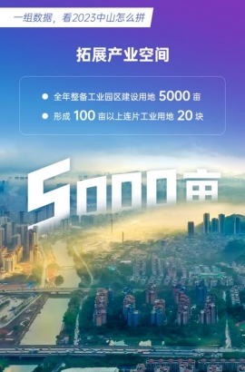 一分鐘速讀！一組數(shù)據(jù)解鎖2023年中山發(fā)展密碼